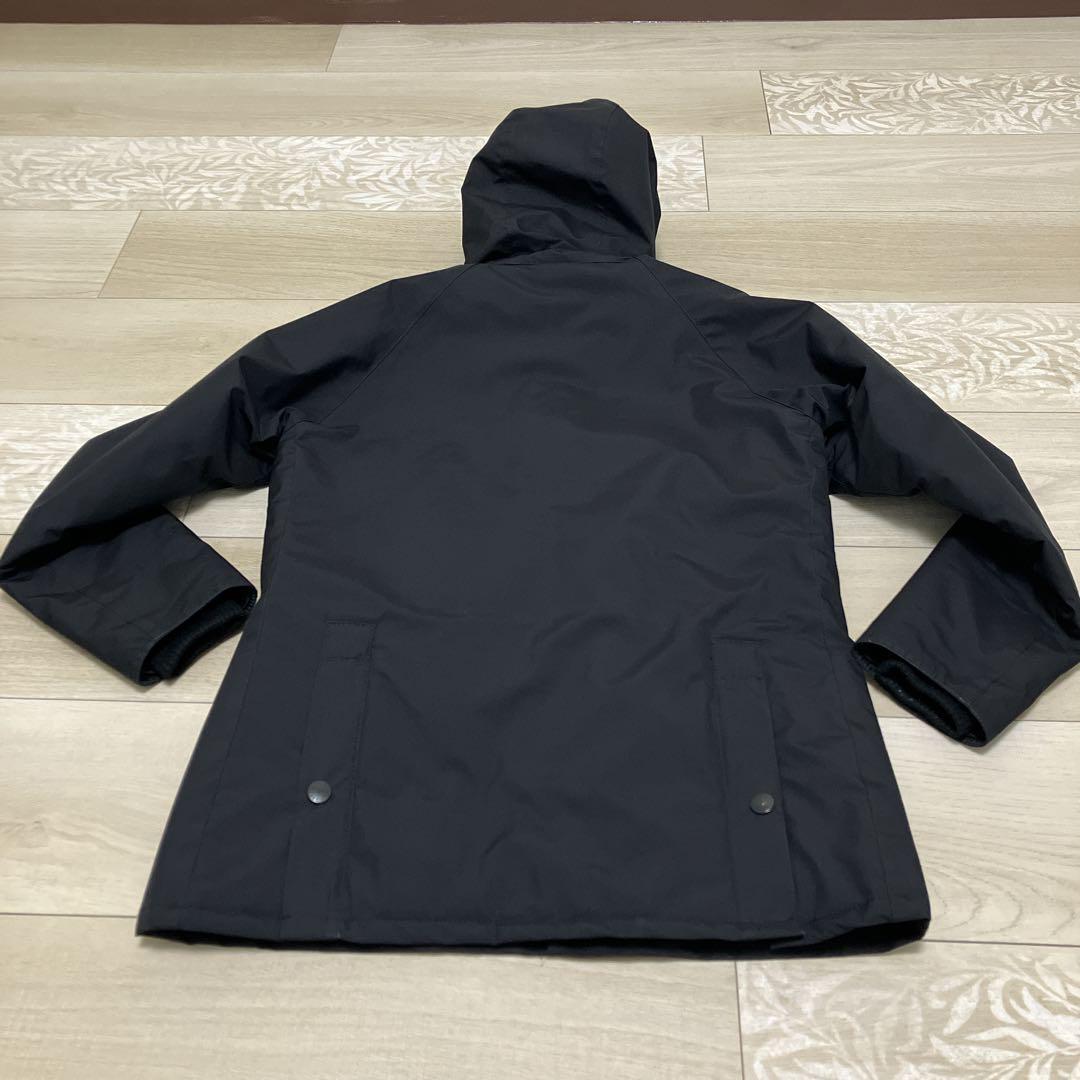 Barbour Hooded Bedale Jacket Black Nylon Men's Size 34 Barbour Hooded Bedale Jacket Black Nylon Men's Size 34