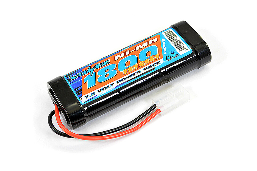 Voltz VZ0010 1800mAh 7.2v NiMH Stick Pack Battery With Tamiya Connector