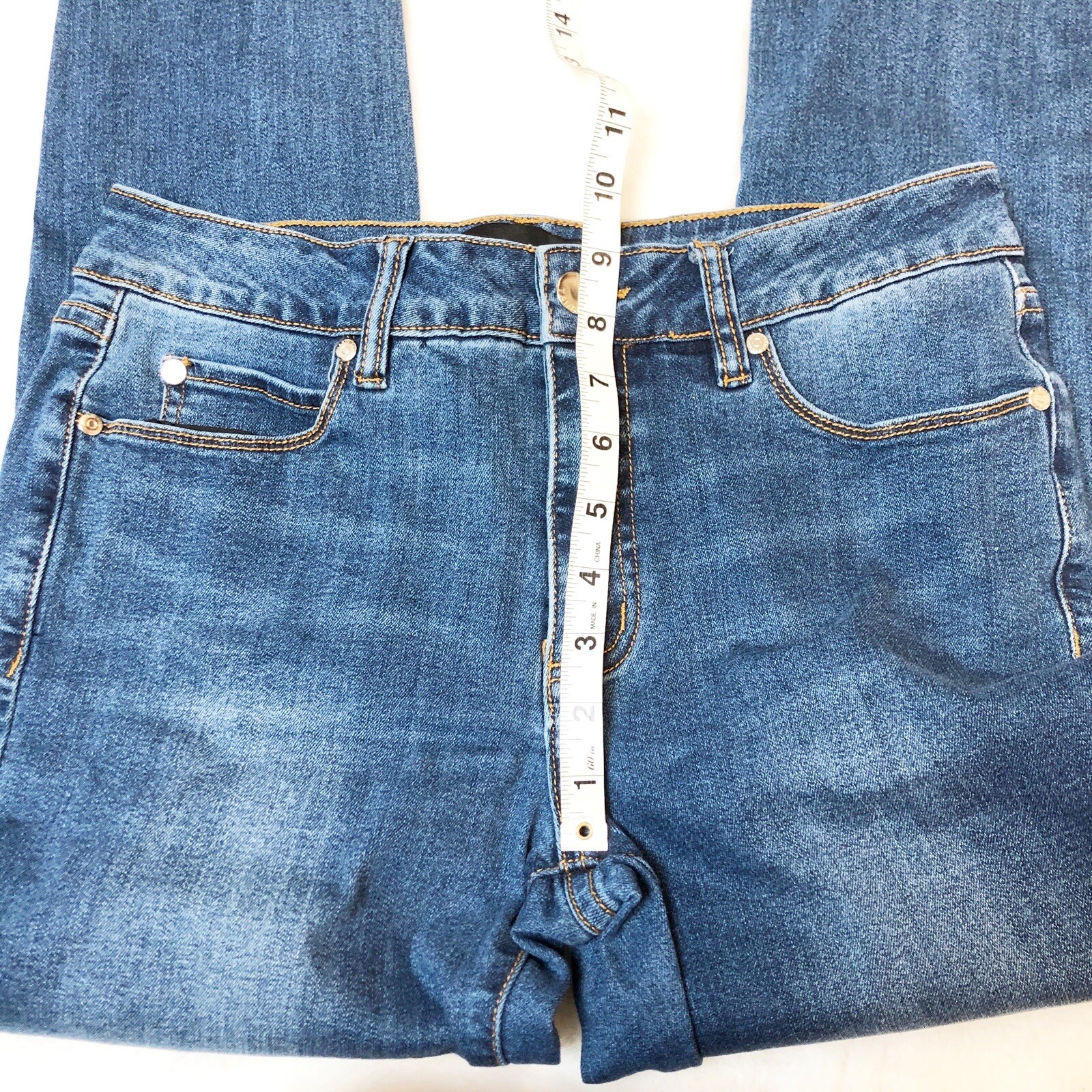 Tahari 6/28 Chloe Fit Solution Skinny Blue Jeans Wome… Gem