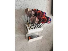Darts Holder Stand Wall Mount Caddy (Holds 18 Darts) Display Rack