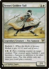 Mint/Near-Mint, English - 1 x MTG Sensei Golden-Tail Mystery Booster/The list