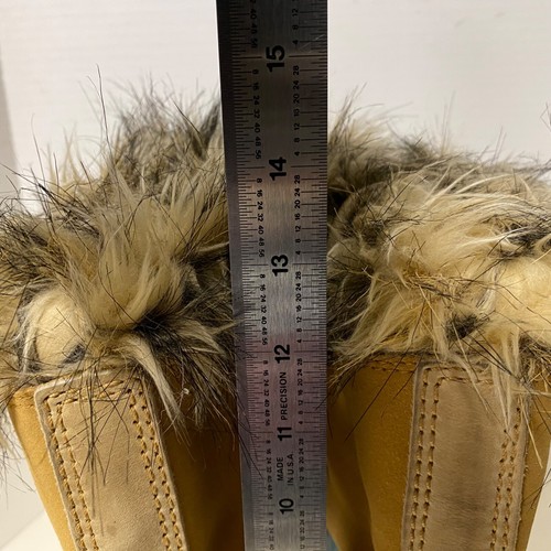 Sorel Joan Of Arctic 9 Thick Winter Boots NL1540 248 Fur Lined Brown Turquoise - Picture 8 of 14