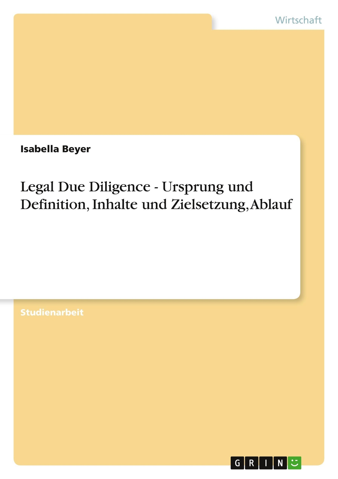 Thumbnail - Legal Due Diligence - Ursprung Und Definition, Inhalte Und