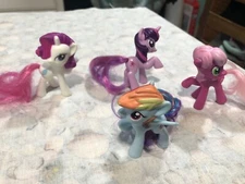 My Little Pony Lot Of 4 Ponies- Pre- Owned