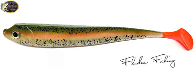 FLADEN Shad Gummifisch Rainbow Trout 13cm 15cm 20cm Hecht Zander Dorsch