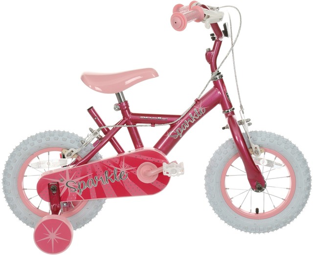 girls bike with parent handle