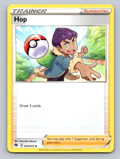 2020 Pokemon Card Champions Path Hop 53/73