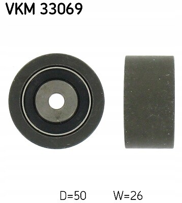 SKF Umlenk-/FüHrungsrolle Keilrippenriemen FüR Berlingo C5 Evasion Jumpy Xantia-image