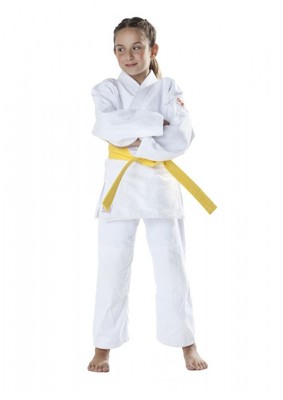 DAX SPORTS KIDS JUDO SUIT, DAX BAMBINI, white, size 90-170cm. 100% cotton, 390g
