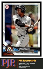 2018 Bowman #BP33 James Nelson Marlins  BUY 4 - 35% OFF