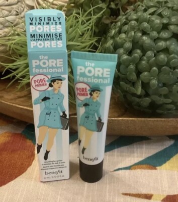 Benefit The POREfessional Pore Minimizing Primer .75 oz./22ml. New with box