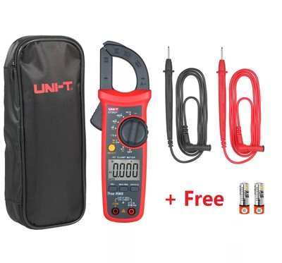 UNI-T True RMS Digital Clamp Meter Auto Range Multimeter AC DC Volt Amp NCV Test