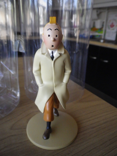 FIGURINE TINTIN HERGÉ Reporter - NEUF - boite plastique