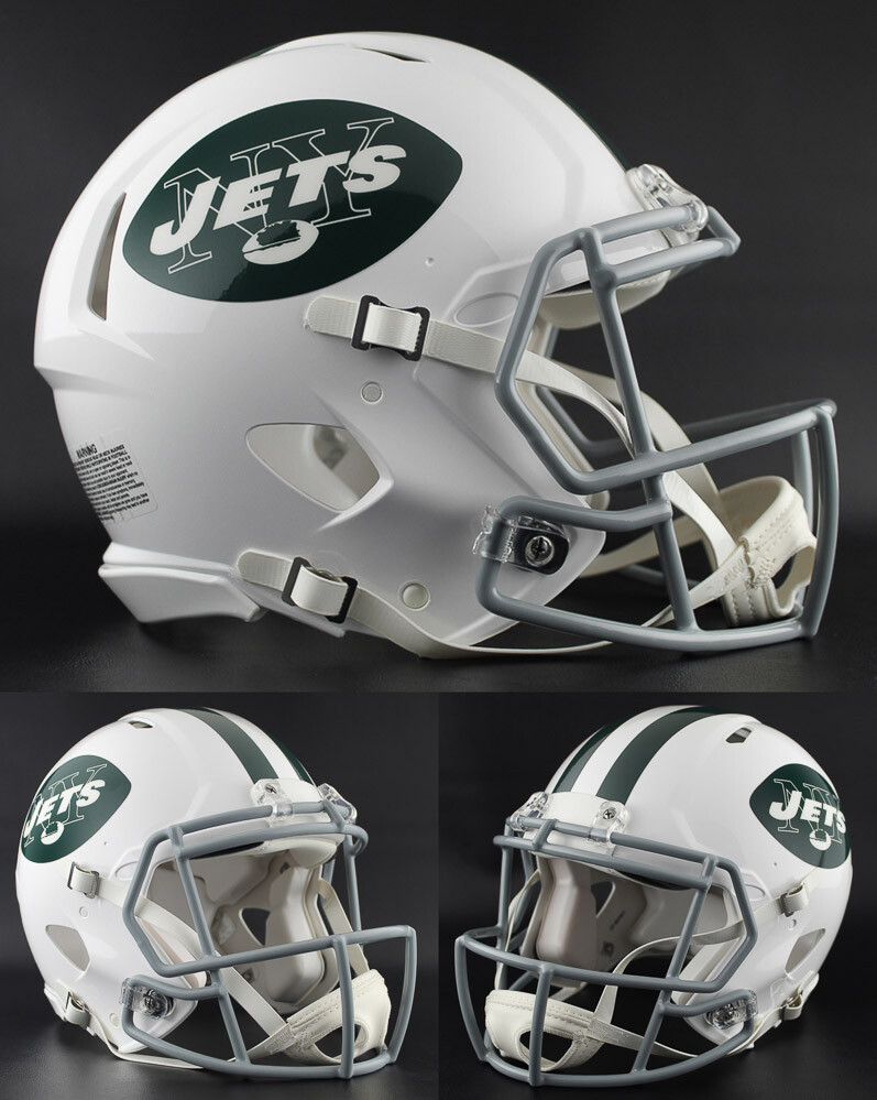 NEW YORK JETS Football Helmet (1965-1977) | eBay