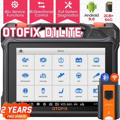 2025 OTOFIX D1 Lite OBD2 Diagnosegerät Auto Scanner ALLE Steuergerät CAN FD/DOIP