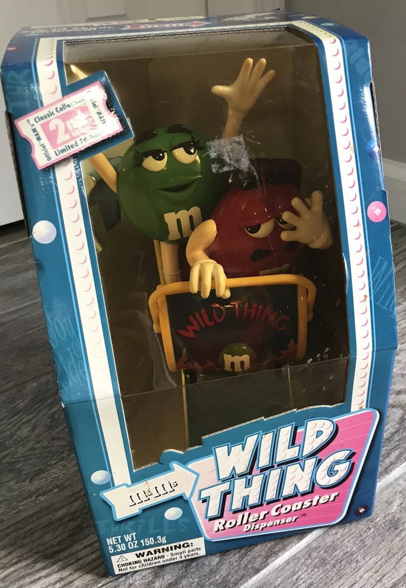 M&Ms Wild Thing Roller Coaster Dispenser battery operated 2nd