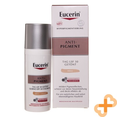 EUCERIN Anti Pigment Flecken SPF30 Tagescreme Für Das Gesicht 50ml Helle Tönung