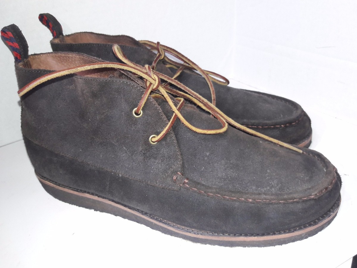Polo Ralph Lauren Brown Suede Leather Lace Up Chukka Ankle Boots Polo Ralph Lauren Asher lace-up boots Polo Ralph Lauren main image 3