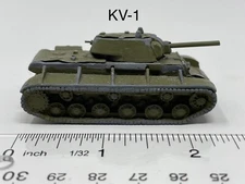 1945 COMET AUTHENTICAST - 2.5” Russian KV-1 Tank - Metal ID Spotter Model 5200