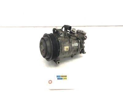 2015-2018 PORSCHE MACAN 3.0L V6 AIR CONDITIONER AC A/C COMPRESSOR OEM