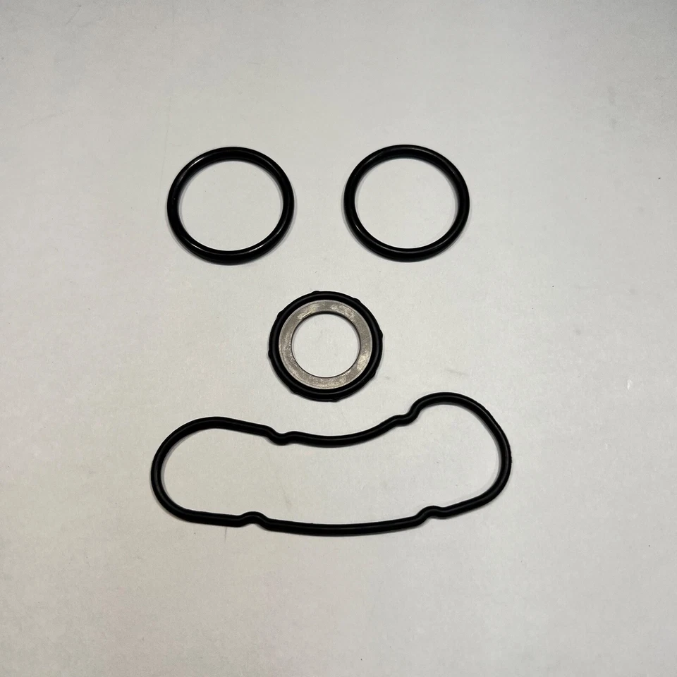 Juego de juntas de cubierta de enfriador de aceite GENUINO para ISUZU NPR NQR NPR-HD 4HE1 4HK1 98-23 Foto 3 de 4