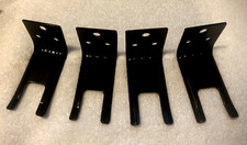 🔥🧯NEW 4 LOT FORK STYLE WALL MOUNT 5-20lb. SIZE FIRE EXTINGUISHER BRACKET-BLACK