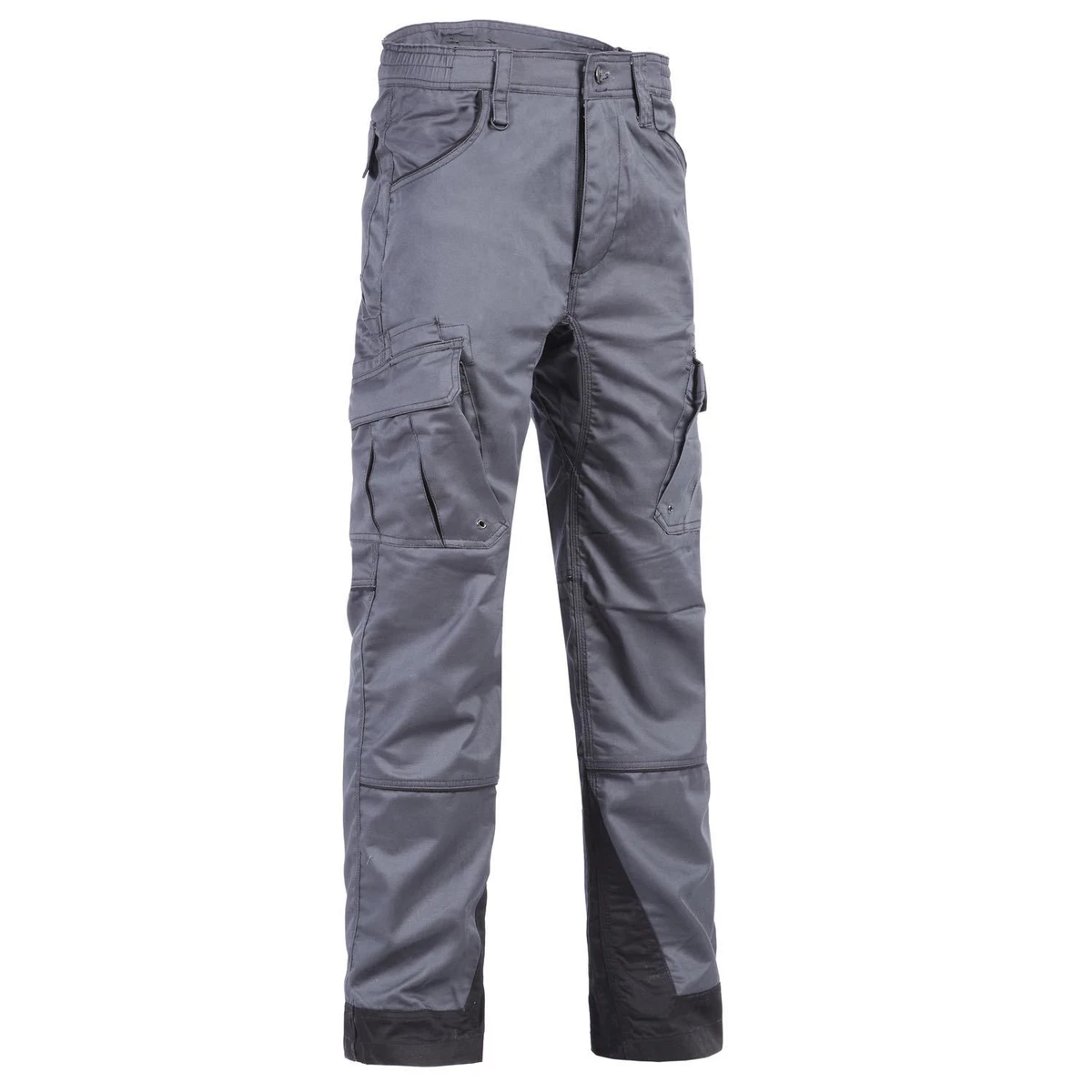 Pantalon de travail multipoche homme - gris