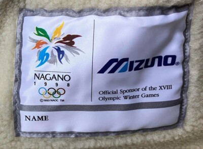 シャノ Nagano Olympics MIZUNO Boa Jacket Official Japan National Team