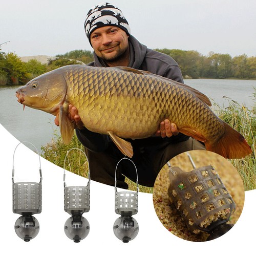 Fishing Feeder Cage Adjustable Weight Carp Fishing Bait Thrower Bait Cage (L) FR - Photo 4/8