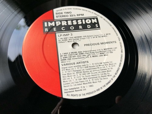PRECIOUS MOMENTS - LOVE SONG COMPILATION  MINT VINYL LP / Abba / Air Supply - Bild 10 von 11