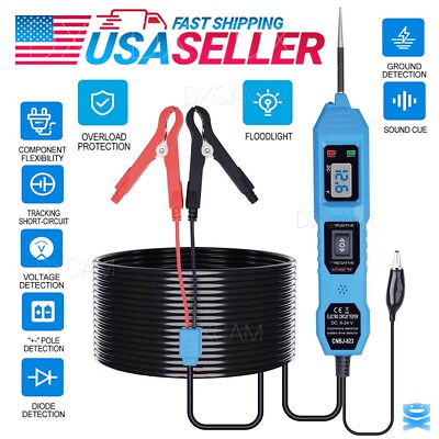 #ad #ad 3.5 36V Car Circuit Tester Digital Automotive Power Electrical Probe Test Light $14.98