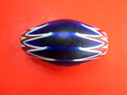 ANTIQUE MURANO ART GLASS BEAD NATIVE AMERICAN TRADE INDIAN RARE VENETIAN 2" inch — photo 3