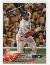 Eduardo Nunez 2018 Topps Series 1 Baseball Base Common #76 Boston Red Sox