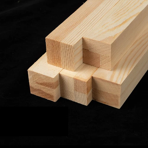 Barra de barra cuadrada de madera de pino de 5 mm - 25 mm modelo hágalo usted mismo artesanía hecha a mano 330 mm - Imagen 7 de 14