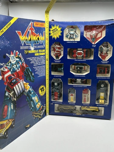 Vintage 1985 Voltron Vehicle Team Set Mattel Matchbox 700210 Japan CompleteW/Box