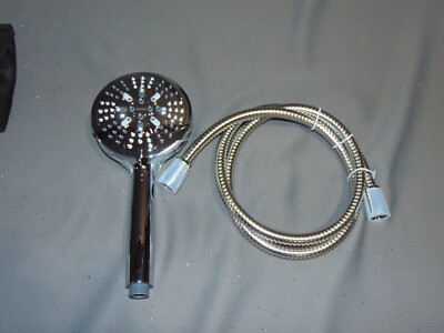 Moen Hydro  8-Spray Hand Shower Polished Chrome Moen Hose Replacements