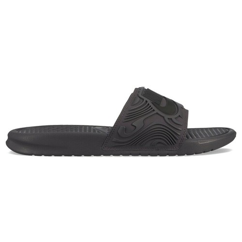 Nike Benassi JDI SE Slide - Men's Thunder Grey/Black Size 14