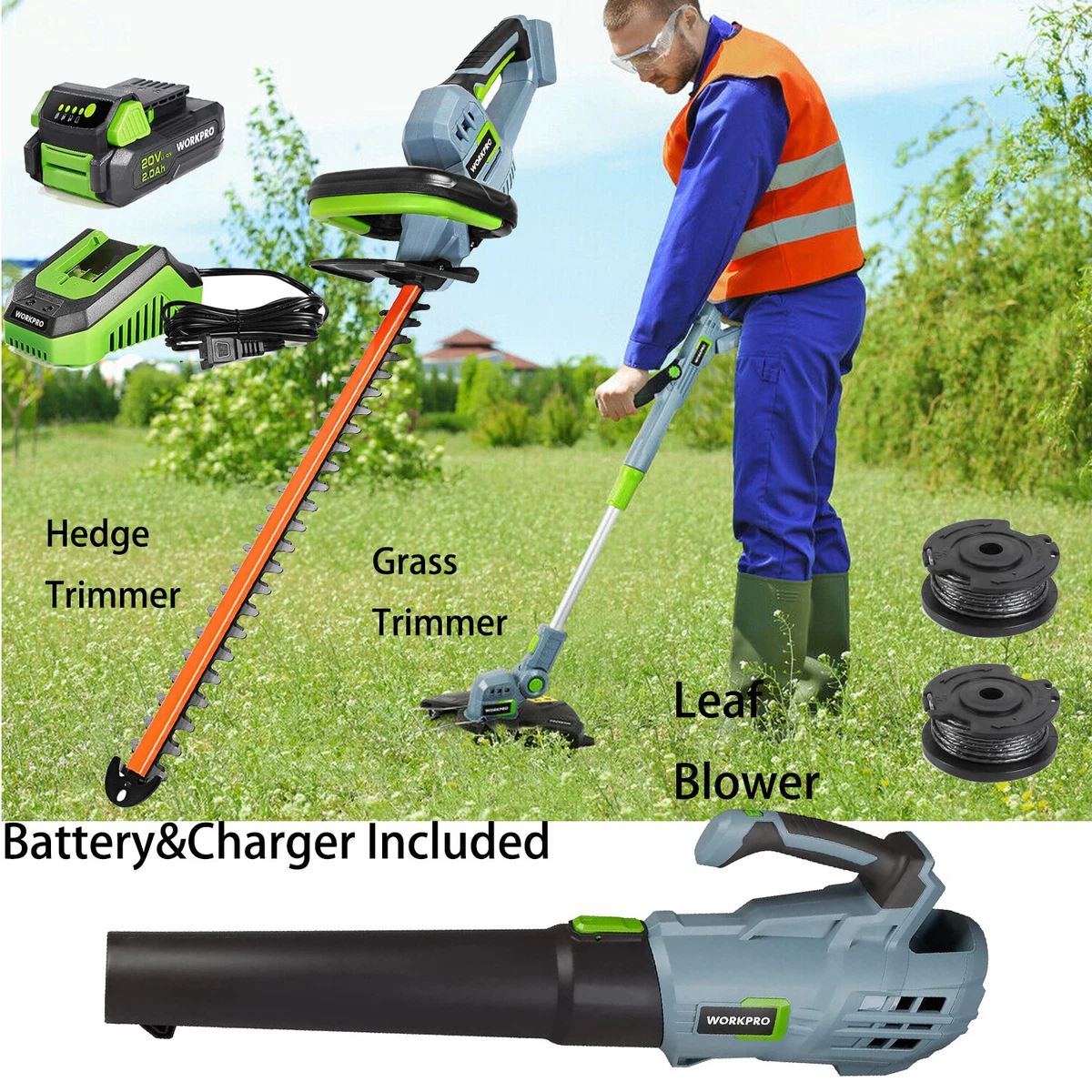 20V Max* Cordless Hedge Trimmer, Battery & Charger Included