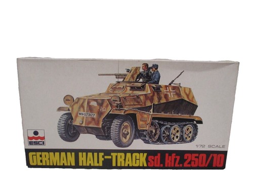 Vintage ESCI 1:9 Zundapp KS-750 Solo German Military Motorcycle