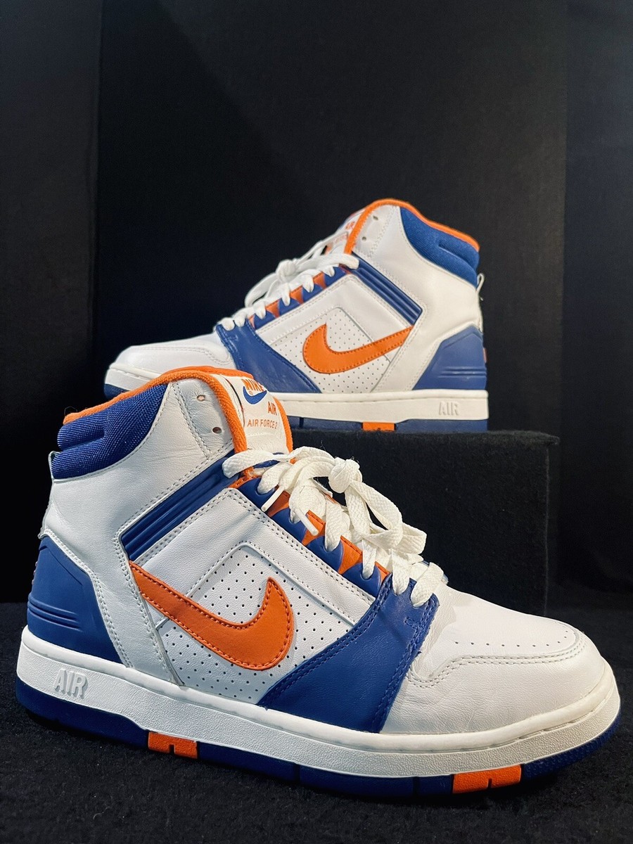 2004 Nike Air Force (2)II (Vintage) Knicks (624006-181)Sneakers Sz M/11