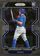 2022 Panini Prizm #144 Johneshwy Fargas Chicago Cubs Rookie Card RC