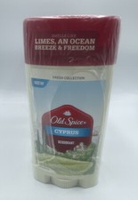 Old Spice CYPRUS Deodorant Fresh Collection Pack of 6 3.25 oz