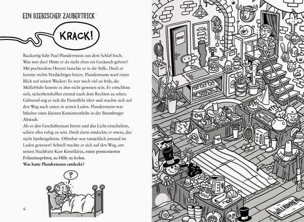 Thumbnail - Schnapp Den Dieb Spannende Rätselkrimis Zum Mitraten (kinderbuch Ab 10