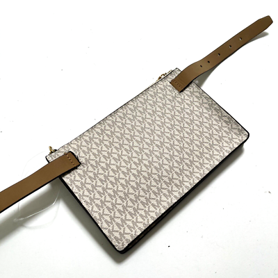 ★お仕事中に便利★MICHAEL KORS Belt Bag 554131C NWT Original MICHAEL KORS Signature Chain Belt Waist Bag
