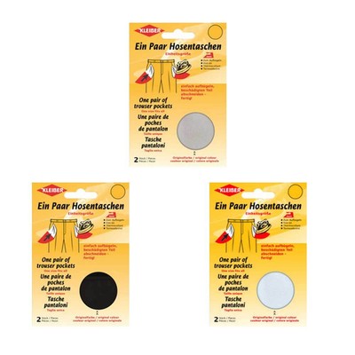 KLEIBER Quick-Ein-Paar-Hosentasche  2 Stück 185 mm x 160 mm Farbe wählbar