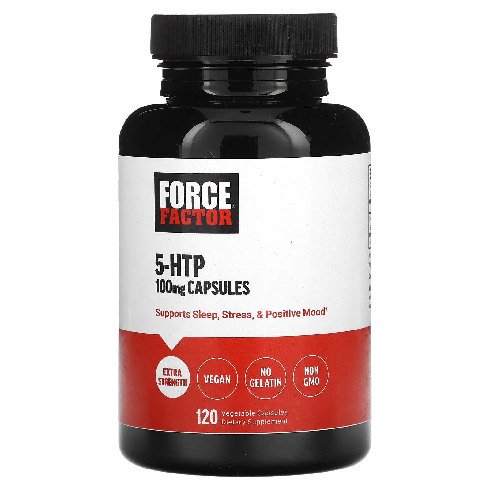 5-HTP, 100 мг, 120 растительных капсул