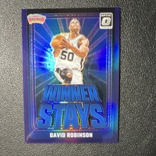David Robinson 2024-25 Panini Donruss Optic Winner Stays SanAntonio Spurs # 15