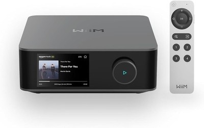 WiiM Amp Ultra | 100W Multiroom Streaming Amplifier with 3.5'' Touchscreen