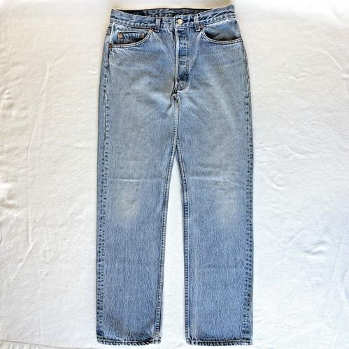 Vintage Levi's 501xx Jeans 34x34 (30x30) Made In USA Straight Button Fly 80s 90s