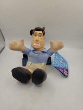 2003 Mr Wonderful Man 5" Talking Plush Doll Keychain Clip Original Tag WORKS